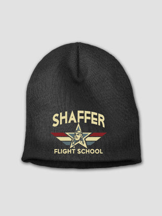 Flight School : Embroidered Beanies