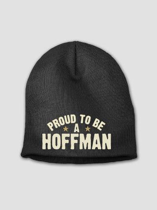 Proud To Be : Embroidered Beanies