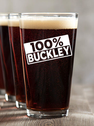 100 Percent : Pint Glasses - Color Printed