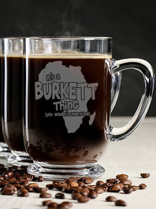African American Thing : Coffee Mugs - Engraved