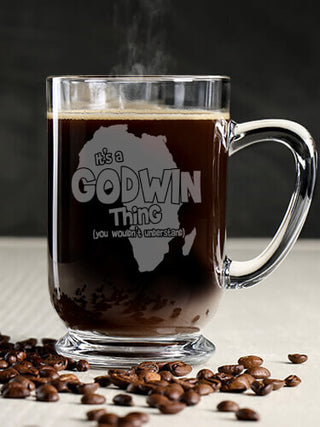 African American Thing : Coffee Mugs - Engraved