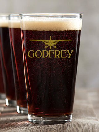 Airplane : Pint Glasses - Color Printed