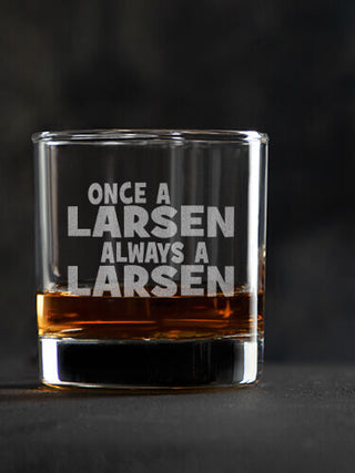 Always : Rocks Glasses - Engraved