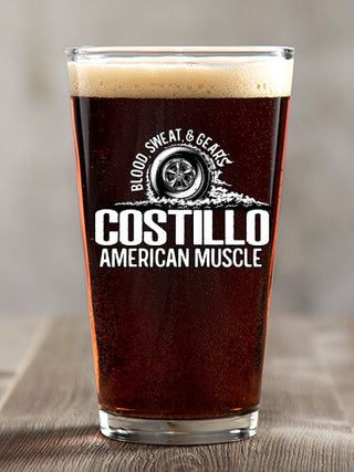 American Muscle : Pint Glasses - Color Printed
