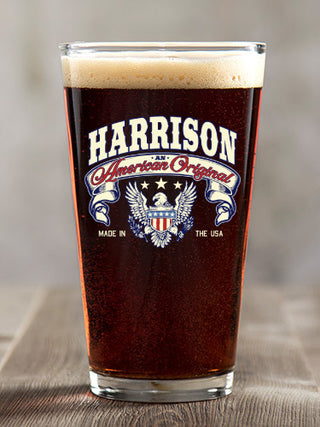 American Original : Pint Glasses - Color Printed