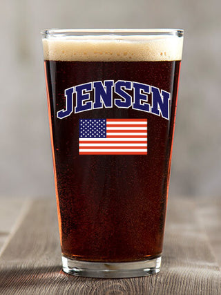 American Varsity : Pint Glasses - Color Printed