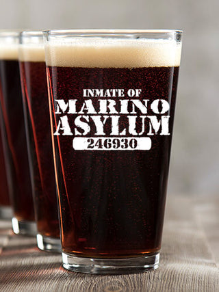 Asylum : Pint Glasses - Color Printed