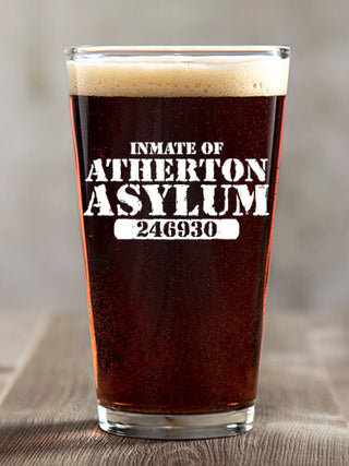 Asylum : Pint Glasses - Color Printed