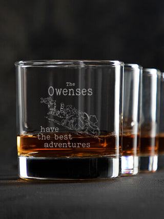 Best Adventures : Rocks Glasses - Engraved