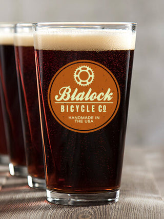 Bicycle Company : Pint Glasses - Color Printed