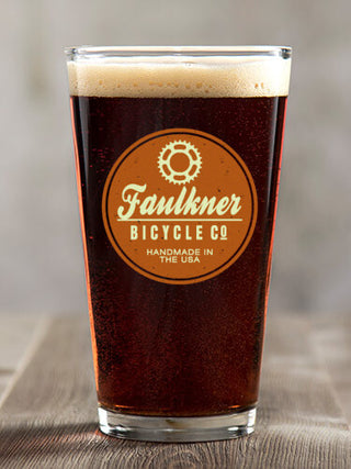Bicycle Company : Pint Glasses - Color Printed