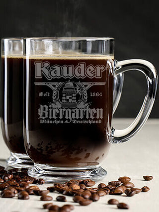 Biergarten : Coffee Mugs - Engraved