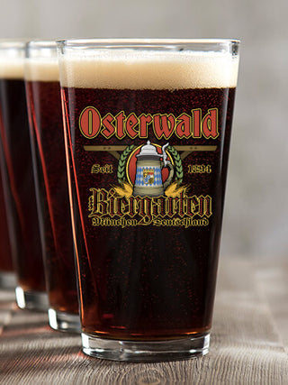 Biergarten : Pint Glasses - Color Printed