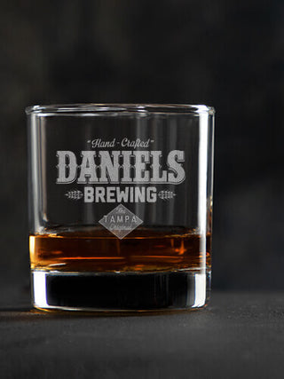 Brewing : Rocks Glasses - Engraved