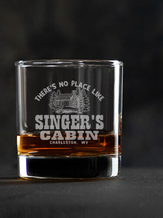 Cabin : Rocks Glasses - Engraved