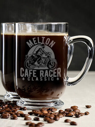 Cafe Racer : Coffee Mugs - Engraved