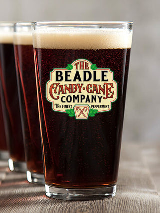 Candy Cane Company : Pint Glasses - Color Printed