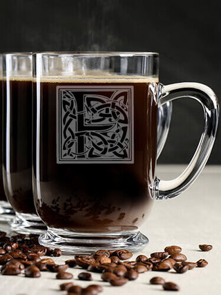 Celtic Monogram : Coffee Mugs - Engraved