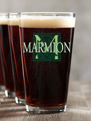 Celtic Monogram : Pint Glasses - Color Printed