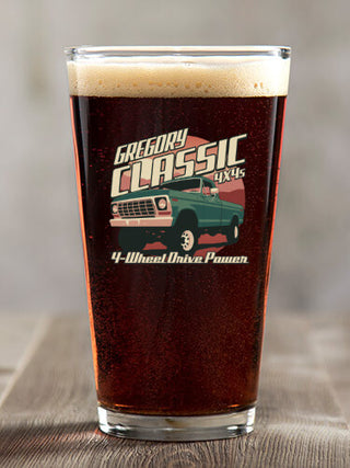 Classic 4X4s : Pint Glasses - Color Printed
