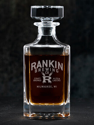 Classic Brewing Company : Whiskey Decanter - Engraved