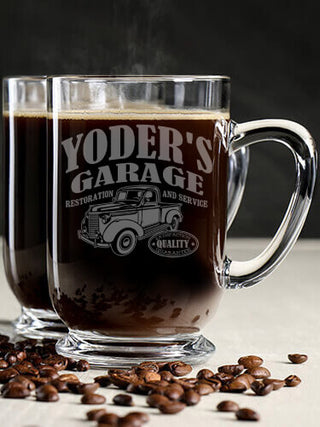 Classic Garage : Coffee Mugs - Engraved