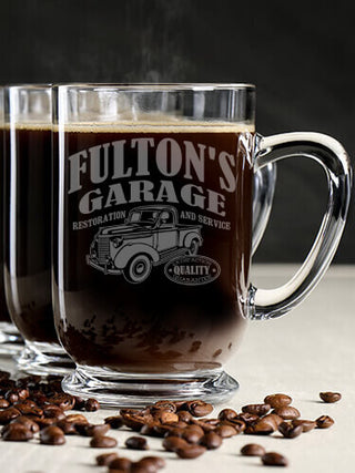 Classic Garage : Coffee Mugs - Engraved