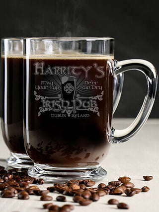 Classic Irish Pub : Coffee Mugs - Engraved