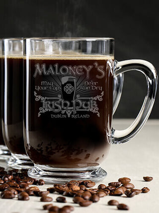 Classic Irish Pub : Coffee Mugs - Engraved