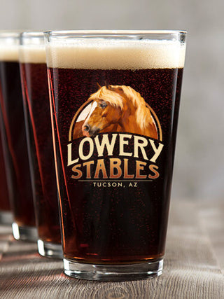 Classic Stables : Pint Glasses - Color Printed