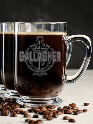Classic Yacht Club : Coffee Mugs - Engraved