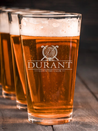 Country Club : Pint Glasses - Engraved