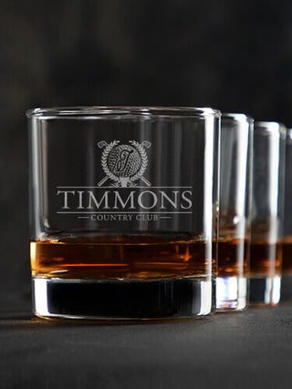 Country Club : Rocks Glasses - Engraved