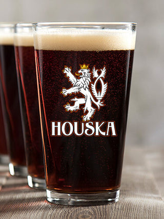 Czech Lion : Pint Glasses - Color Printed