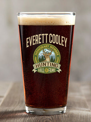 Deer Hunting Hall Of Fame : Pint Glasses - Color Printed