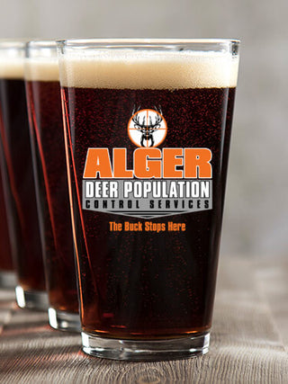 Deer Services : Pint Glasses - Color Printed