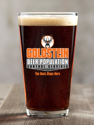 Deer Services : Pint Glasses - Color Printed