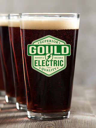 Electric : Pint Glasses - Color Printed