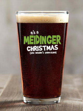 Family Christmas Thing : Pint Glasses - Color Printed