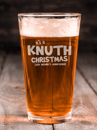 Family Christmas Thing : Pint Glasses - Engraved