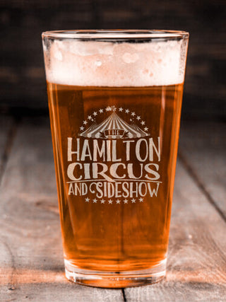 Family Circus : Pint Glasses - Engraved