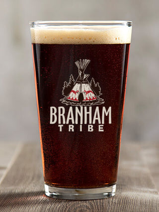 Family Tribe : Pint Glasses - Color Printed