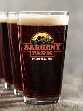 Farm : Pint Glasses - Color Printed