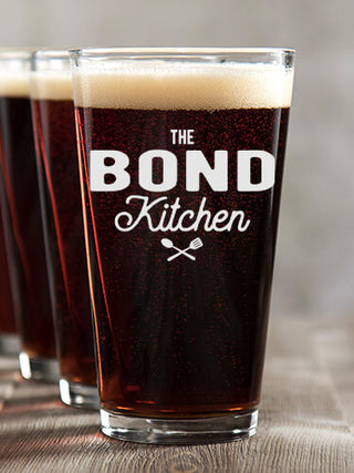 Farmhouse Kitchen : Pint Glasses - Color Printed