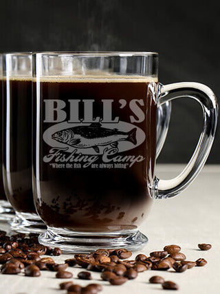 Fishing Camp : Coffee Mugs - Engraved
