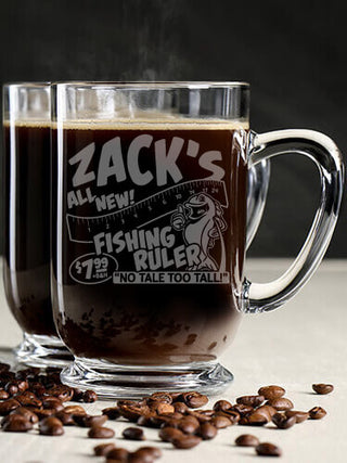 Fishing Ruler : Coffee Mugs - Engraved