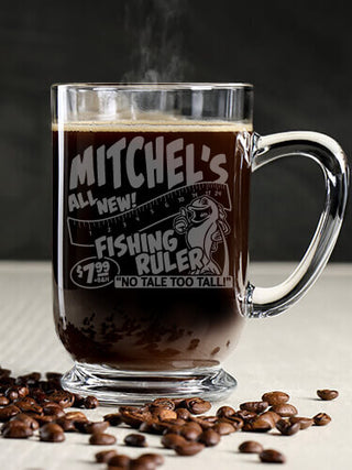 Fishing Ruler : Coffee Mugs - Engraved