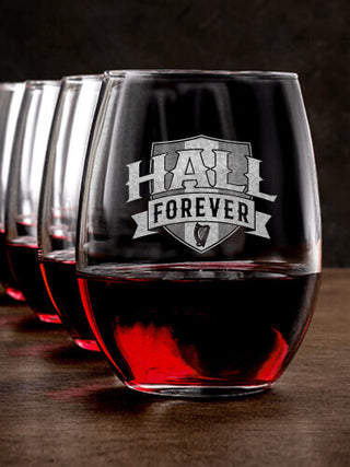Forever : Stemless Wine Glasses - Engraved