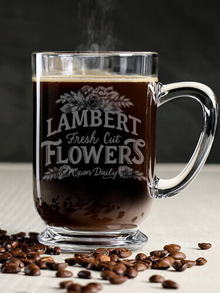 Fresh Cut Flowers : Coffee Mugs - Engraved