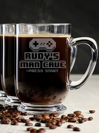 Gamer Man Cave : Coffee Mugs - Engraved